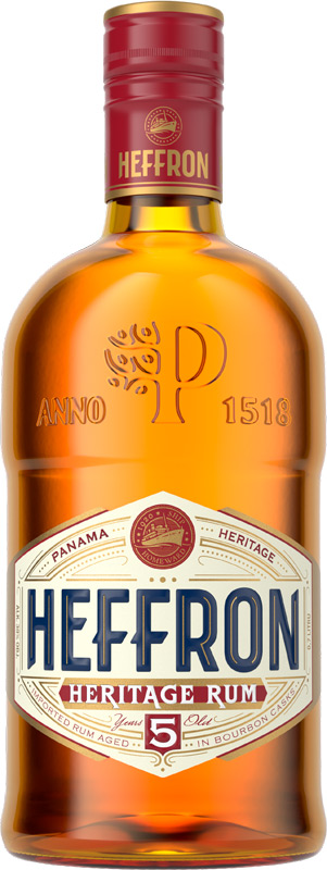 Heffron Panama Heritage Rum 5YO 38% 700ml