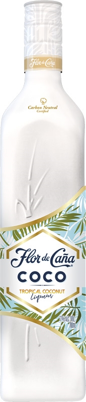 Flor de Caňa Tropical Coco Liqueur 17% 700ml