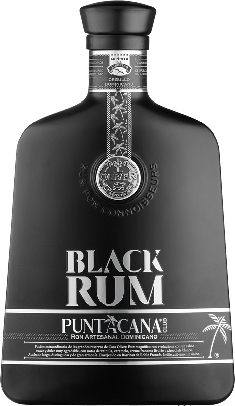 Puntacana Black Artesanal Dominicano Rum 38% 700ml GB