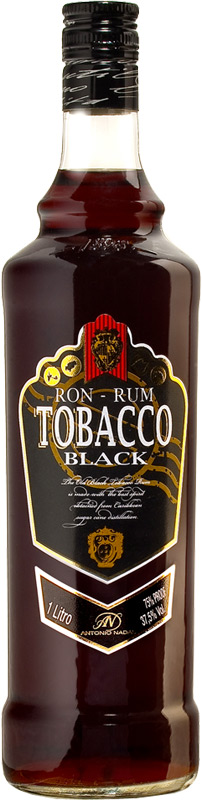 Tobacco Black Rum 37,5% 1l