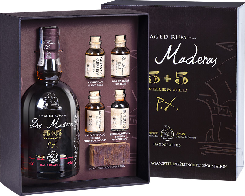 Dos Maderas PX 5+5 Rum 10YO 40% 700ml + 4xminiatura