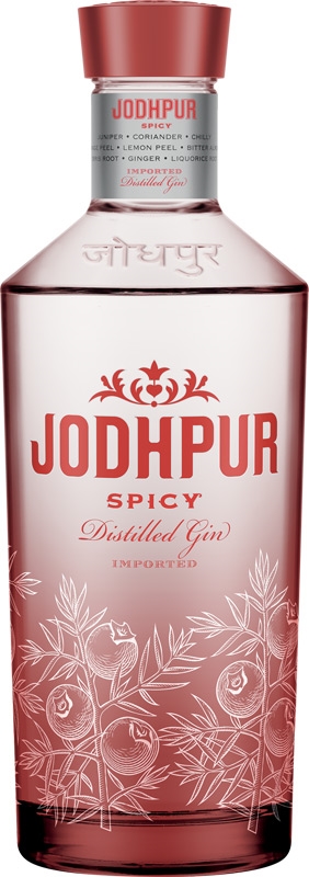 Jodhpur Spicy Gin 43% 700ml
