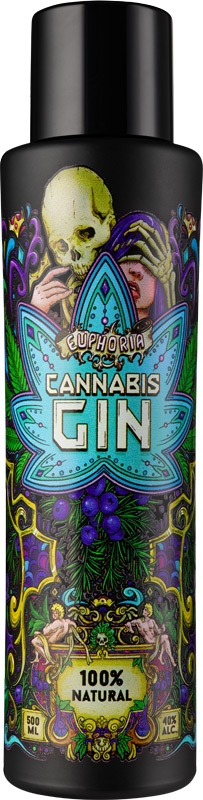 Euphoria Cannabis Gin 40% 500ml