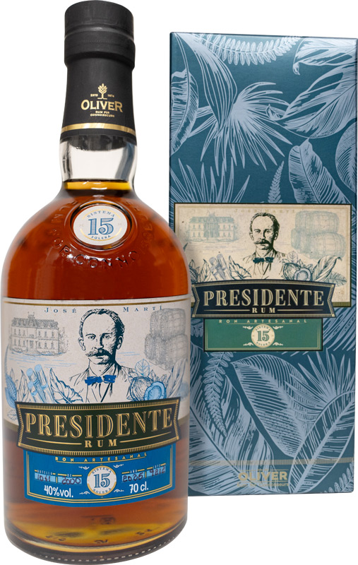 Presidente Sistema Solera Rum 15YO 40% 700ml GB