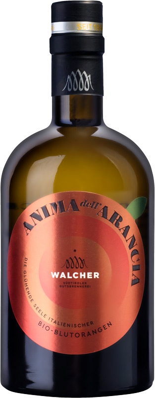 Walcher Anima D'Arancia Pomerančový likér 40% BIO 500ml