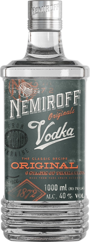 Nemiroff Original Vodka 40% 1l