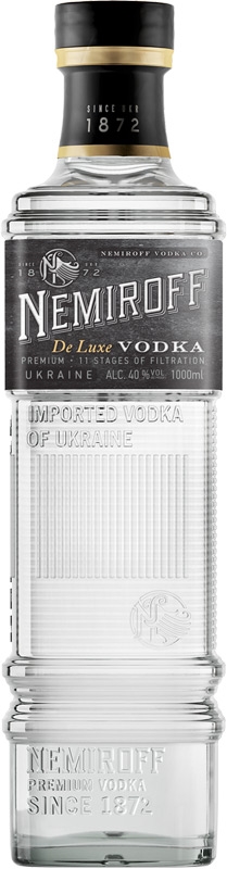 Nemiroff De Luxe Vodka 40% 1l