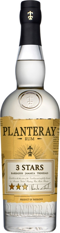 Planteray 3 Stars Rum 41,2% 700ml