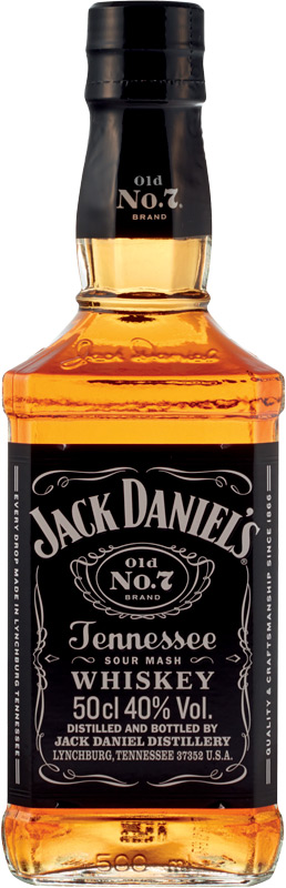 Jack Daniel's Tennessee Whiskey 40% 500ml