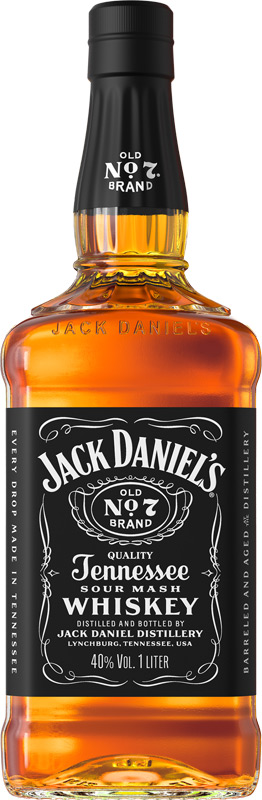 Jack Daniel's Tennessee Whiskey 40% 1l