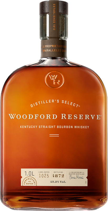 Woodford Reserve Distiller Select Kentucky Bourbon Whiskey 43,2% 1l