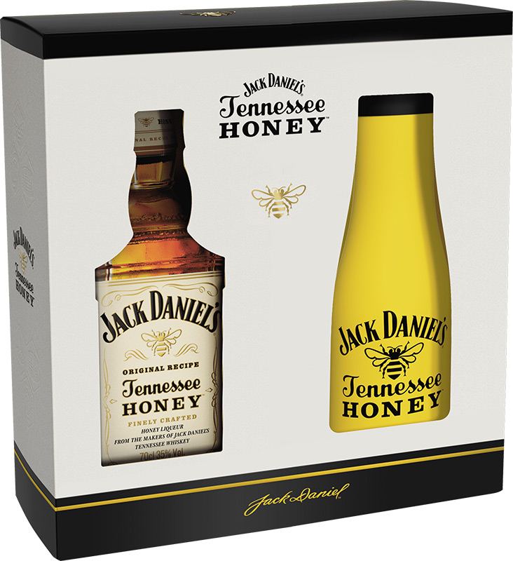 Jack Daniel's Tennessee Honey 35% 700ml + termo lahev