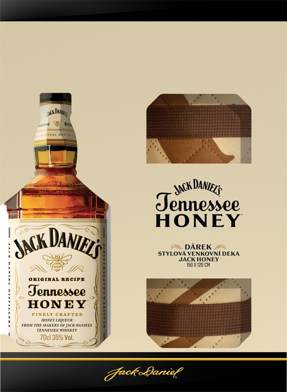 Jack Daniel's Tennessee Honey 35% 700ml + deka