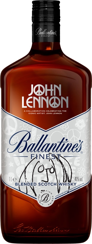 Ballantine's Finest Blended Scotch Whisky John Lennon 40% 700ml