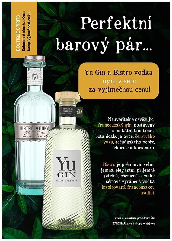 Yu Gin 43% 700ml + Bistro Vodka 40% 700ml Pack