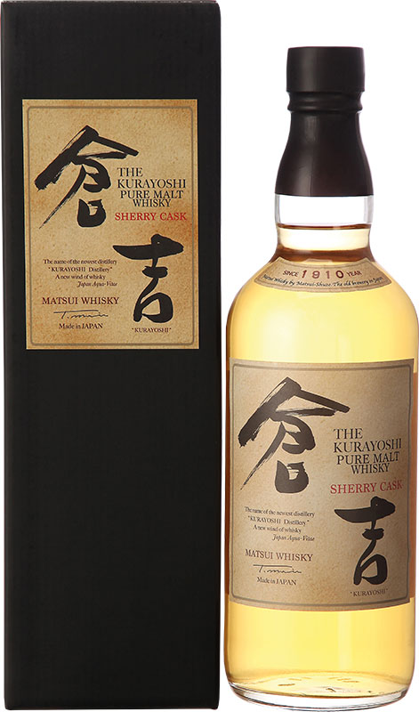 Kurayoshi Pure Malt Sherry Cask Japanese Whisky 43% 700ml GB