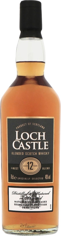 Loch Castle Scotch Blended 12YO Whisky 40% 700ml GB
