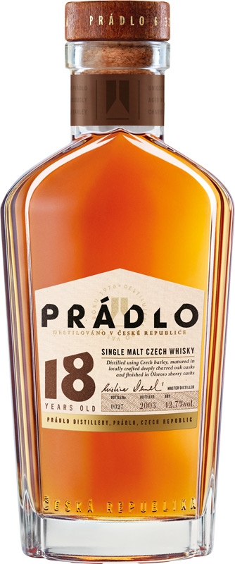 Prádlo Single Malt Czech Whisky 18YO 42,7% 700ml