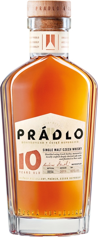 Prádlo Single Malt Czech Whisky 10YO 43% 700ml