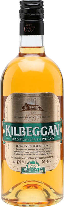 Kilbeggan Traditional Irish Whiskey 40% 700ml
