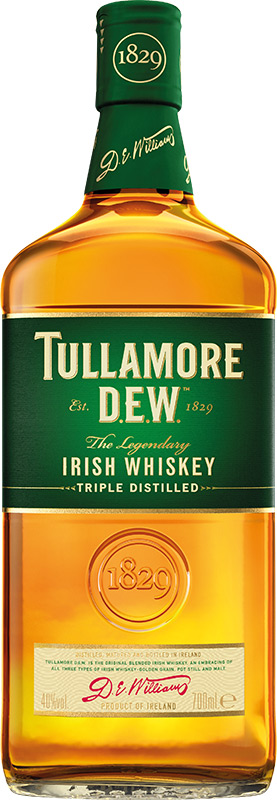 Tullamore Dew Irish Whiskey 40% 700ml