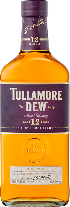 Tullamore Dew Irish Whiskey 12YO 40% 700ml