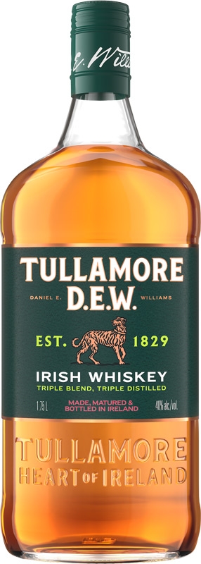 Tullamore Dew Irish Whiskey 40% 1,75l