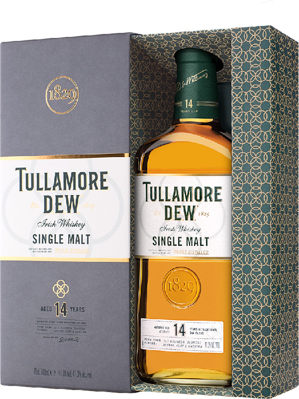 Tullamore Dew Single Malt Irish Whiskey 14YO 41,3% 700ml