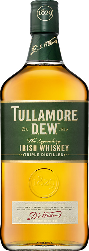Tullamore Dew Irish Whiskey 40% 500ml