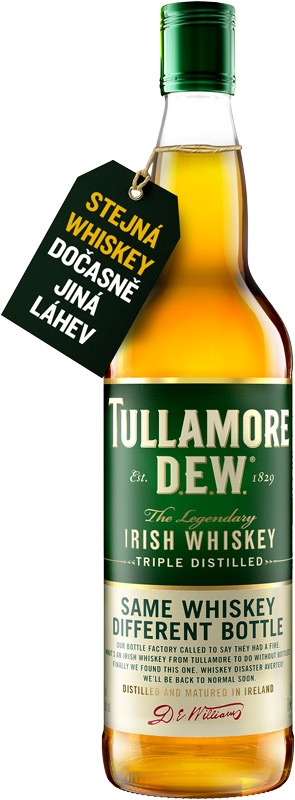 Tullamore Dew Irish Whiskey 40% 700ml