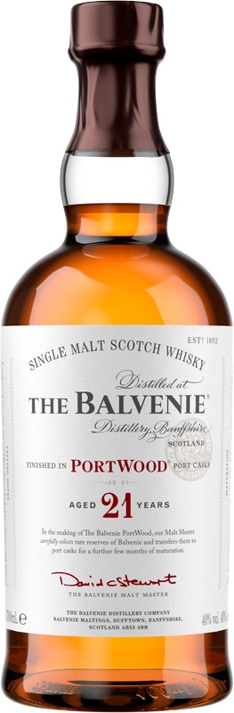 Balvenie Single Malt Scotch Whisky Portwood 21YO 40% 700ml