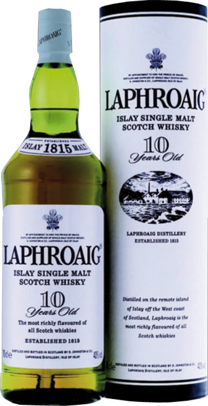 Laphroaig Islay Single Malt Scotch Whisky 10YO 40% 700ml
