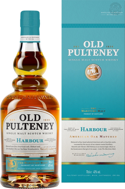 Old Pulteney Harbour Single Malt Scotch Whisky 40% 700ml