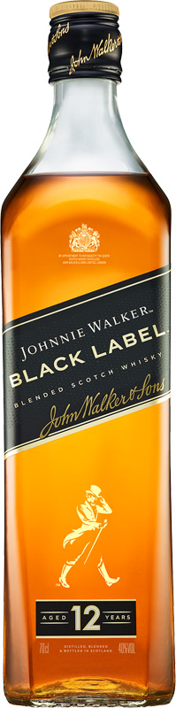 Johnnie Walker Black Label 12YO Scotch Whisky 40% 700ml