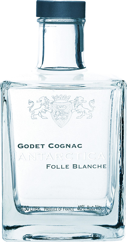 Godet Antarctica Folle Blanche Cognac 40% 500ml