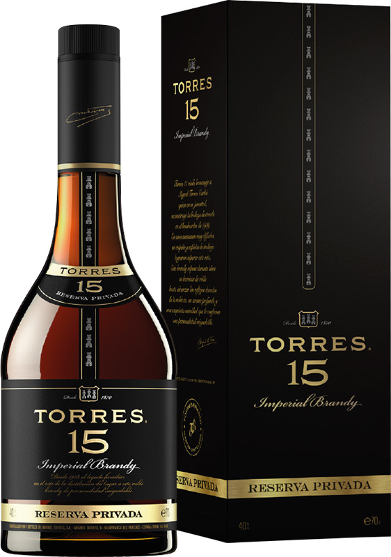 Torres Brandy 15YO 40% 700ml