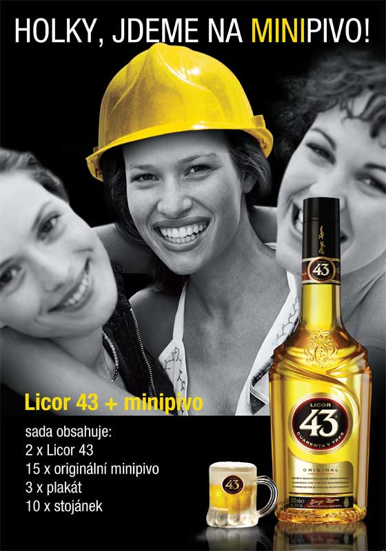 Licor 43 31% 2x700ml + půllitříky