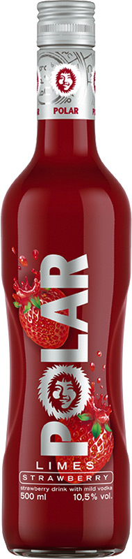 Polar Limes Strawberry 10,5% 500ml