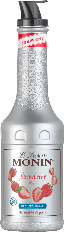 Monin Pureé strawberry/jahoda 1l