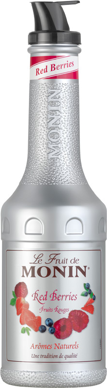 Monin Pureé red berries/červené plody 1l
