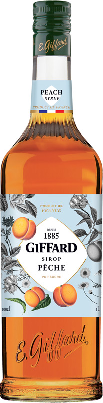 Giffard Sirup peche/broskev 1l
