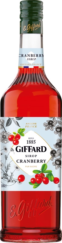 Giffard Sirup cranberry/brusinka 1l