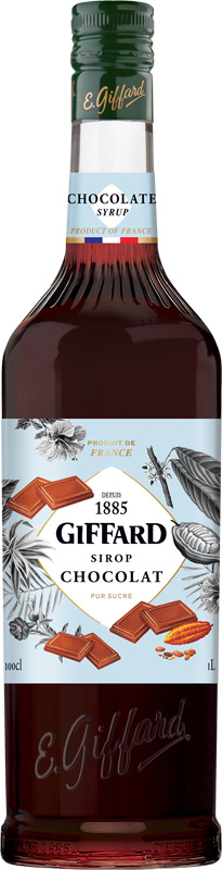 Giffard Sirup chocolate black/čokoláda tmavá 1l