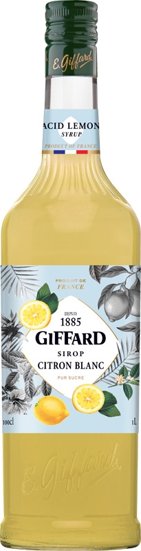 Giffard Sirup citron blanc/citron 1l