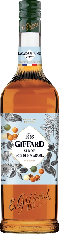 Giffard Sirup noix de macadamia/makadamský oříšek 1l
