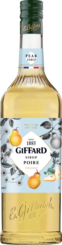 Giffard Sirup poire/hruška 1l