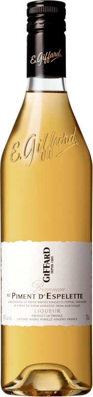 Giffard Likér chilli/piment d'espelette premium 40% 700ml