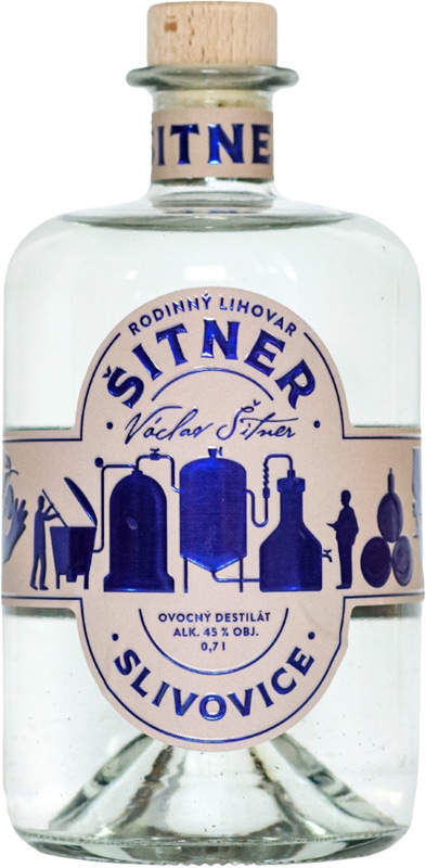 Šitner Slivovice 45% 700ml