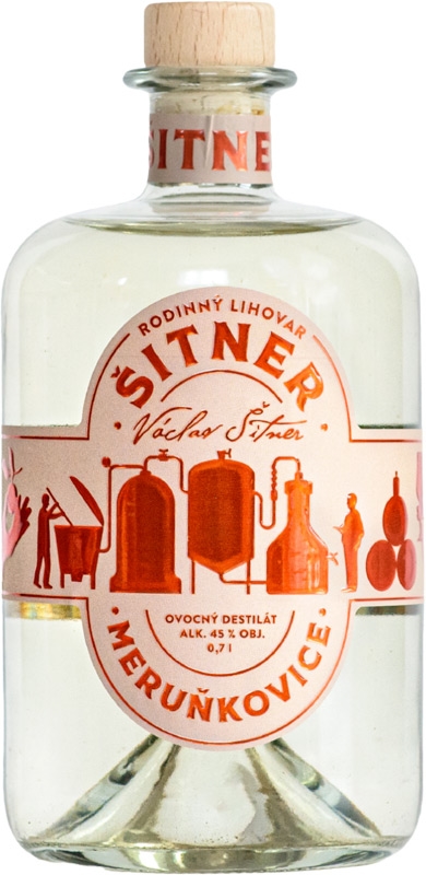 Šitner Meruňkovice 45% 700ml