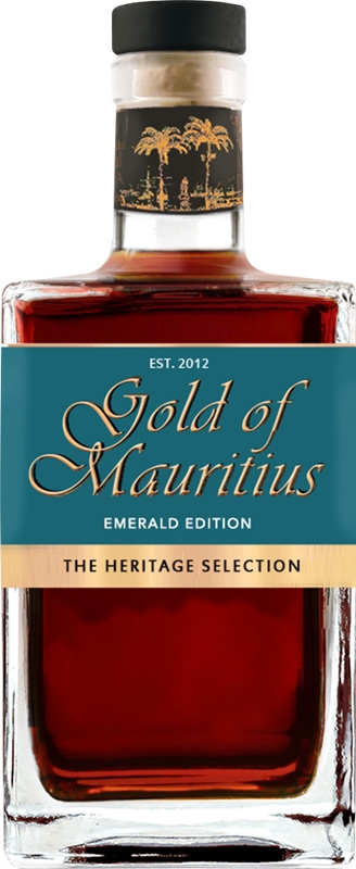 Gold Of Mauritius Emerald Edition Heritage Selection Dark Rum 40% 700ml